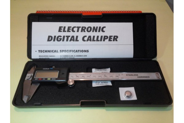 Digital Vernier Caliper - SH 784EC 6",  Stainless Hardened 